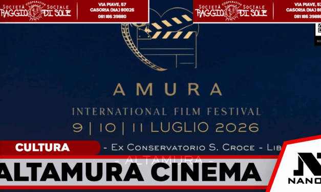 Altamura si accende con AMURA: tre giorni di cinema, cultura e grandi ospiti internazionali