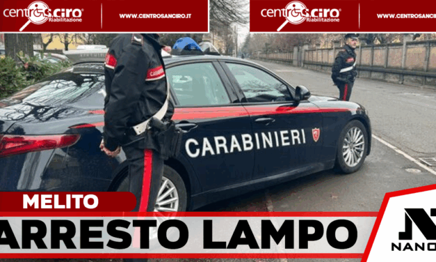 Melito, evade i domiciliari per una birra: provoca un incidente e fugge, arrestato dai Carabinieri