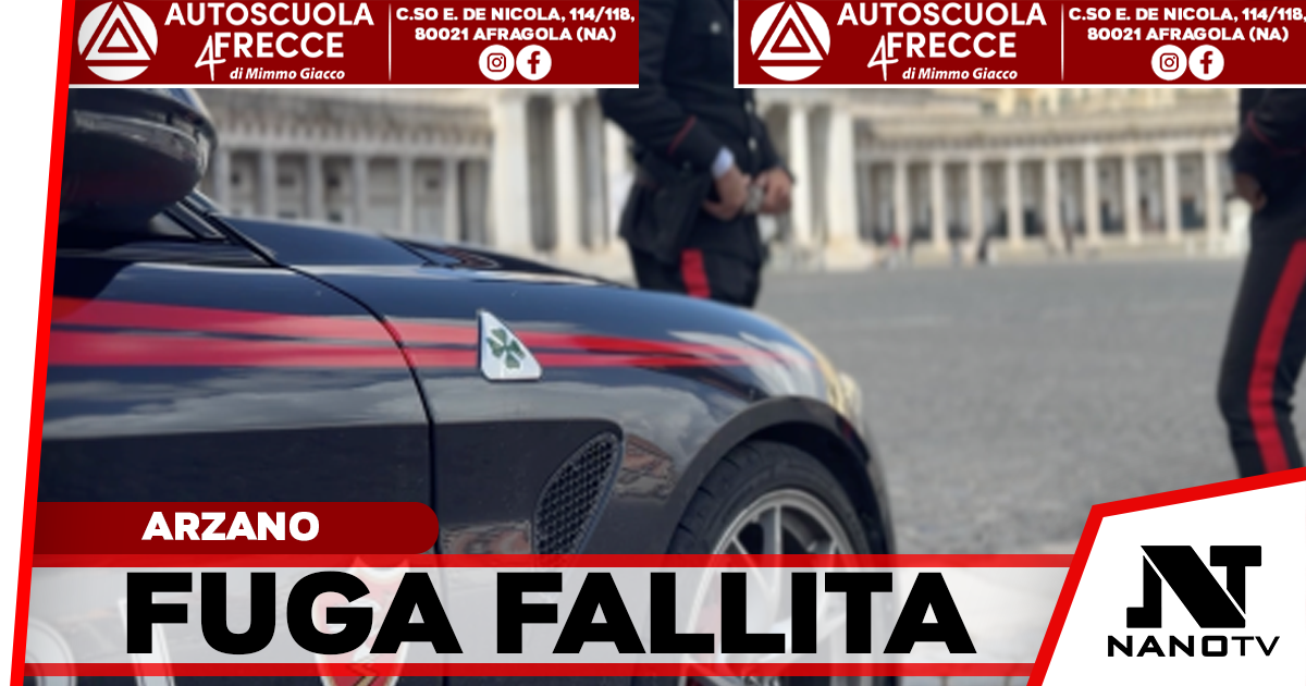 Inseguimento e arresto tra Miano e Arzano: 33enne di Casoria fermato con droga