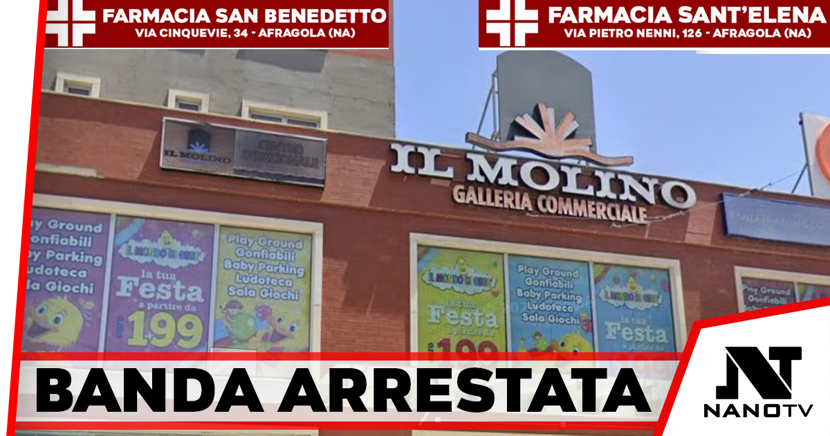 Rapina al centro commerciale Il Molino: fermati cinque giovani, sono accusati anche di tentato omicidio
