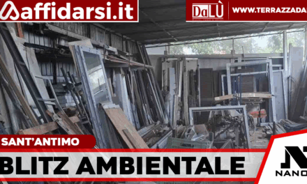 Blitz ambientale a Sant’Antimo: sequestrati opificio tessile e tre depositi abusivi di rifiuti