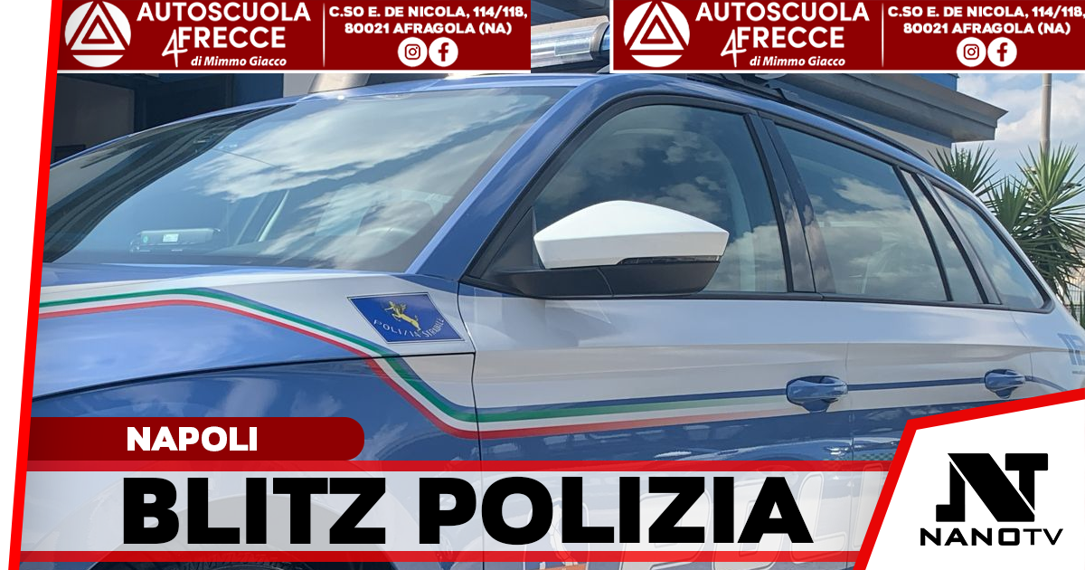 Napoli – Controlli della Polizia tra Quartieri Spagnoli e Centro Storico: trovati droga e proiettili