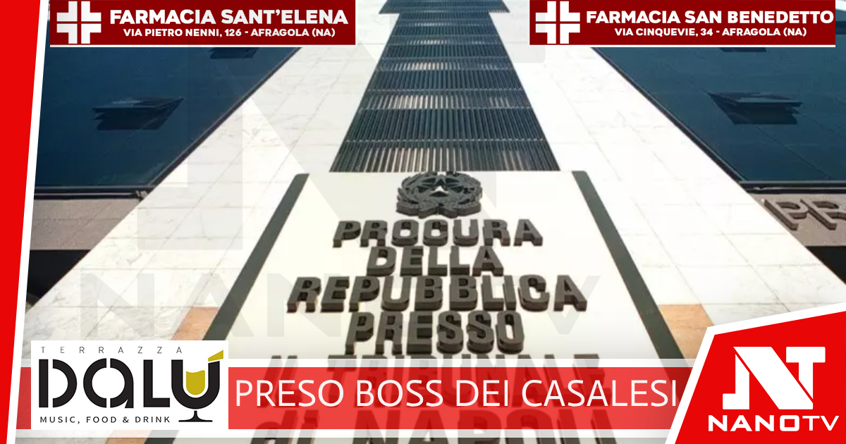 Atti intimidatori e tentato omicidio, preso boss del clan dei Casalesi