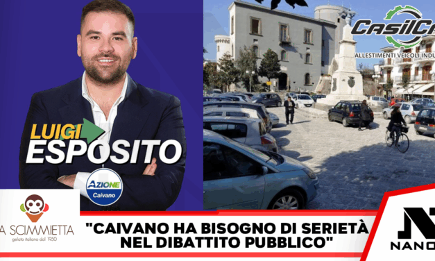 “Caivano ha bisogno di serietà nel dibattito pubblico”. Le dichiarazioni del presidente del consiglio comunale