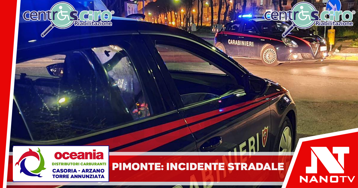 *PIMONTE*: Ieri in tarda serata i carabinieri della sezione radiomobile di Castellammare di Stabia sono intervenuti  per un incidente stradale.