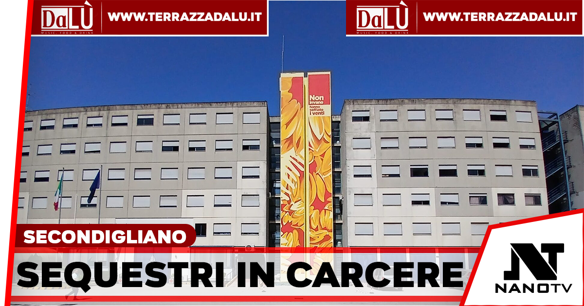 Droga e smartphone negli slip: maxi blitz nel carcere di Secondigliano
