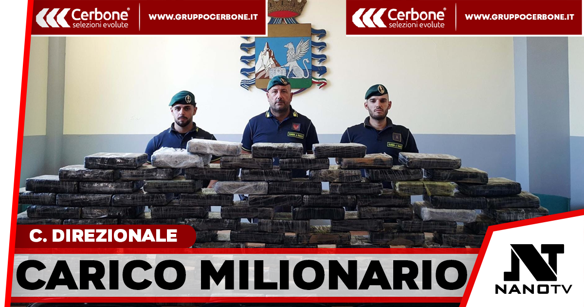 Napoli: la cisterna dei narcos, carico da 7 milioni di euro