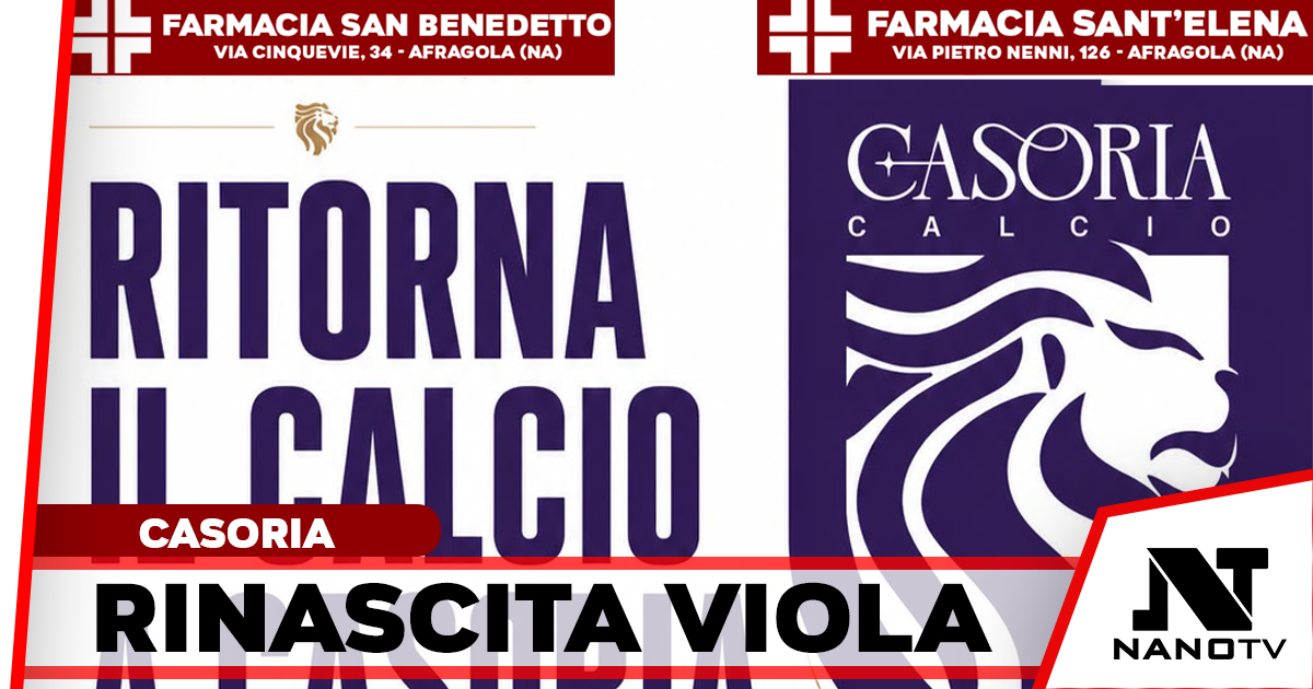 Il calcio riparte da Casoria: giovedì al via la nuova era targata Leoncino