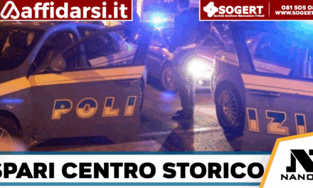 Napoli, spari al centro storico in Via S.Sebastiano,33enne ferito all’alba