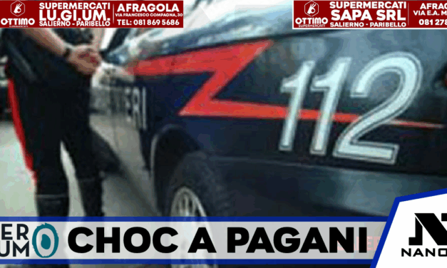 Choc a Pagani, 30enne strangola il padre e lo uccide