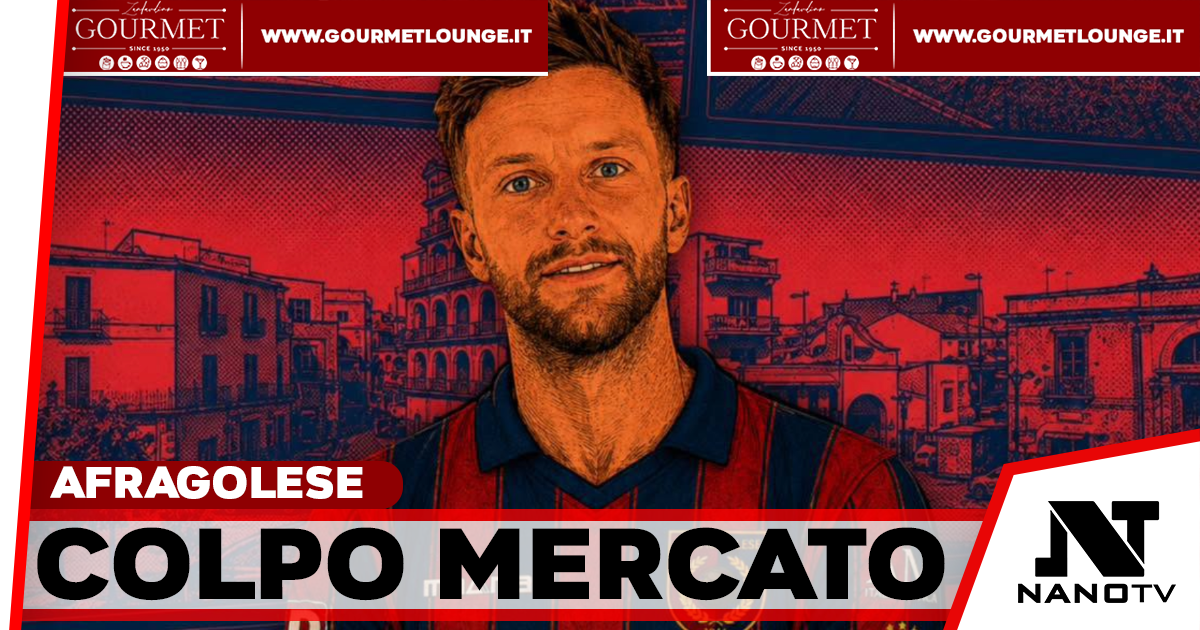 Serie D, l’Afragolese rinforza il centrocampo: ufficiale l’arrivo di Facundo Cascio