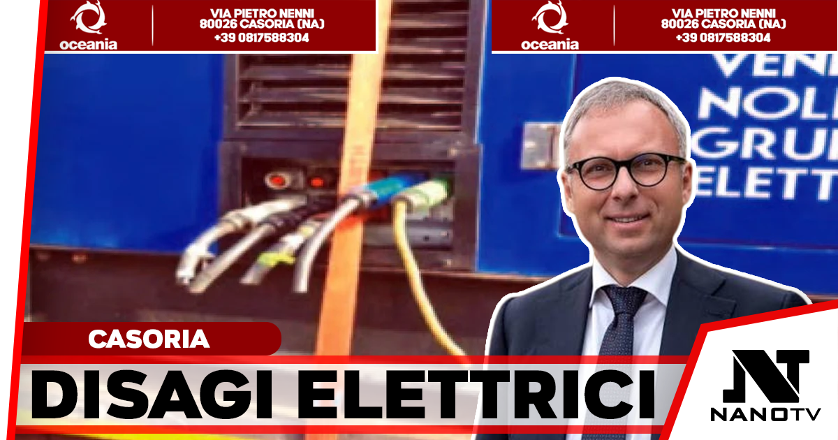 Casoria, rubati i cavi del gruppo elettrogeno: blackout aggravato, disagi per decine di famiglie