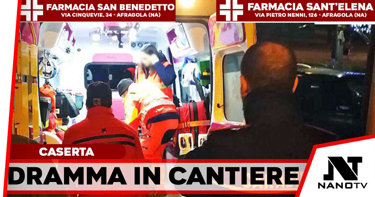 Vairano Patenora, tragedia in stazione: operaio di 25 anni muore dopo un malore nel cantiere