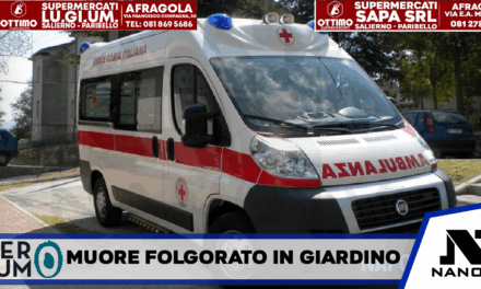 Muore folgorato mentre lavora in giardino: la tragedia