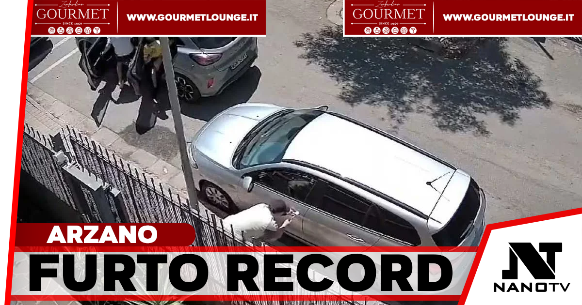 Arzano, furto d’auto in pieno giorno: tutto ripreso dalle telecamere