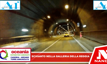 Schianto nella galleria della Variante: coinvolto mezzo militare. Strada chiusa