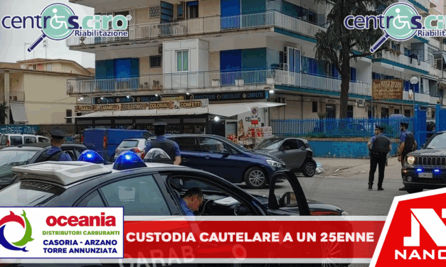I carabinieri della Compagnia di Giugliano in Campania hanno dato esecuzione di custodia cautelare in carcere nei confronti di un 25enne