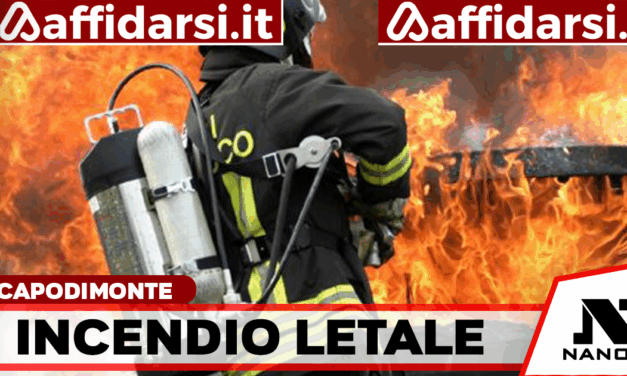 Napoli, tragico incendio a Capodimonte: 75enne muore carbonizzato nella sua abitazione