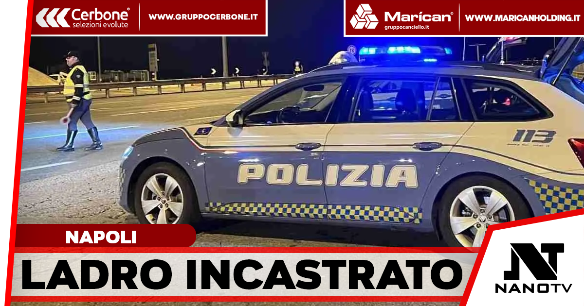 Vasto, Napoli: sorpreso a forzare un’auto in sosta, 45enne arrestato dopo la fuga