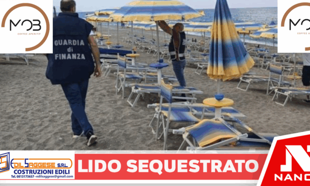 Caserta -Sequestrato dalla GdF un lido balneare di 2000 mq