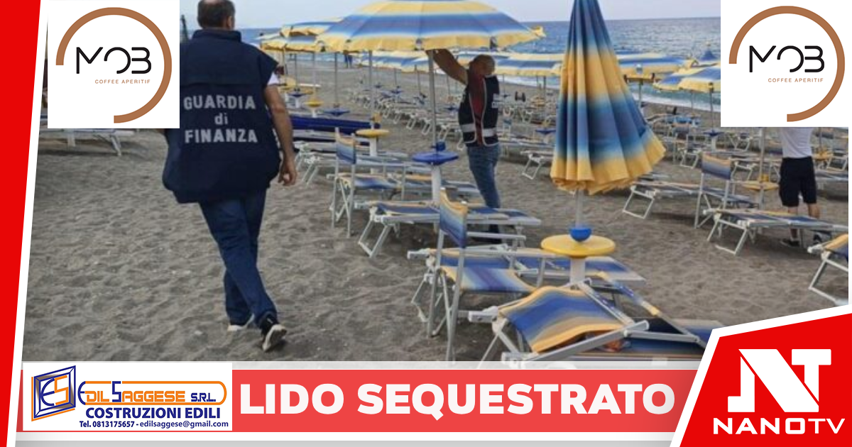 Caserta -Sequestrato dalla GdF un lido balneare di 2000 mq