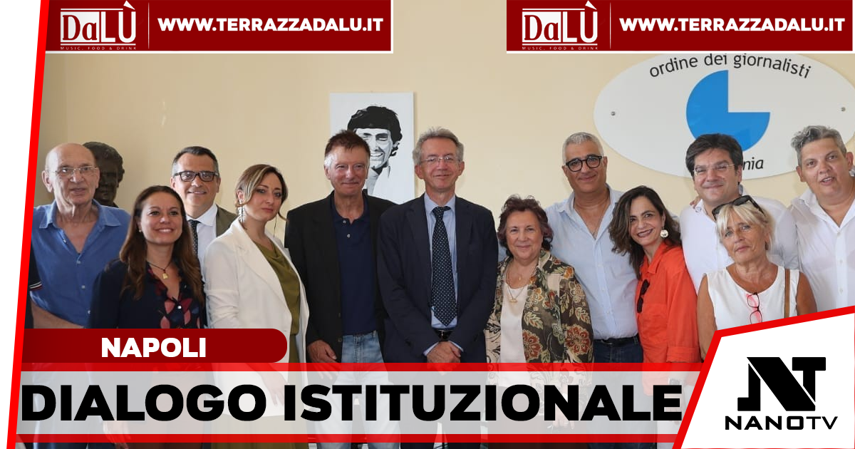 Informazione e territorio: il sindaco Manfredi incontra i vertici dell’Ordine dei Giornalisti della Campania