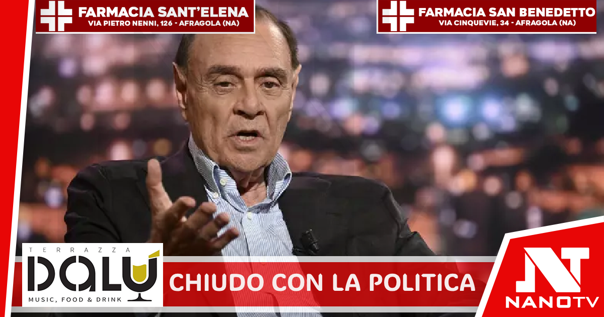Mastella, voglio chiudere con la politica facendo il sindaco di Ceppaloni