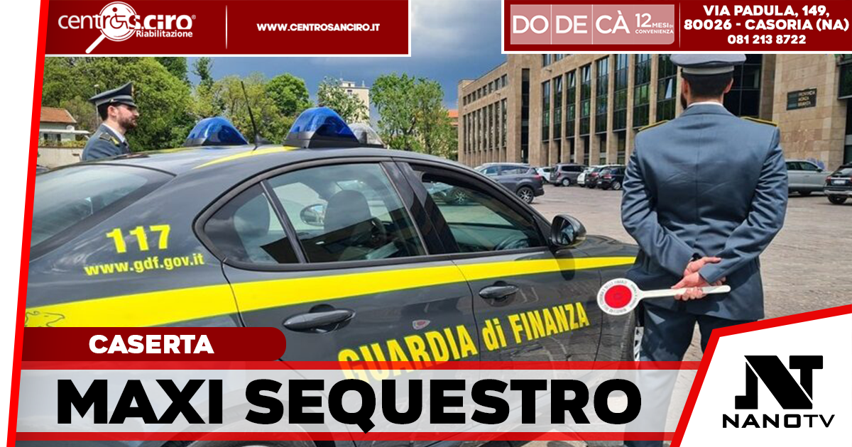 CASERTA – Sequestro da 350 mila euro a un dipendente comunale: accuse di peculato e falso.