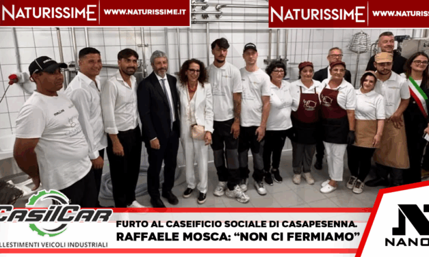 Furto al Caseificio Sociale di Casapesenna. Raffaele Mosca: “non ci fermiamo”