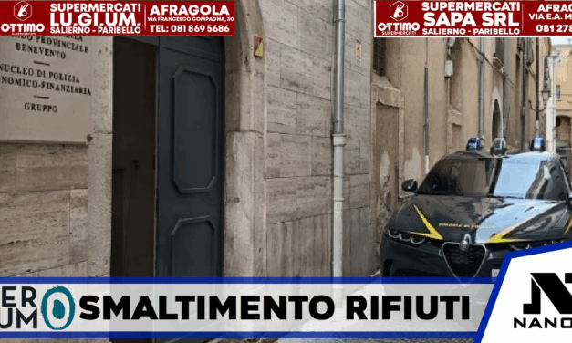 Smaltimento rifiuti, sequestrata ditta a Benevento: incassava anticipi per servizi mai eseguiti