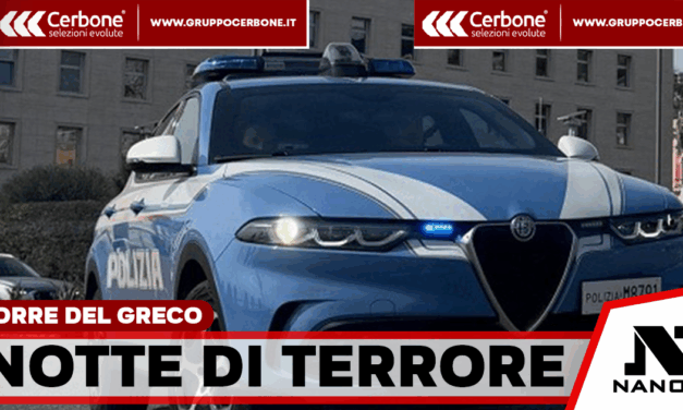 Paura a Torre del Greco: devasta il cortile e tenta di sfondare la portafinestra, arrestato 32enne