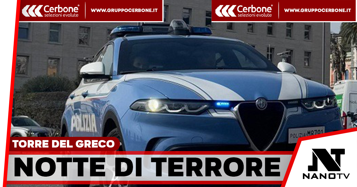 Paura a Torre del Greco: devasta il cortile e tenta di sfondare la portafinestra, arrestato 32enne