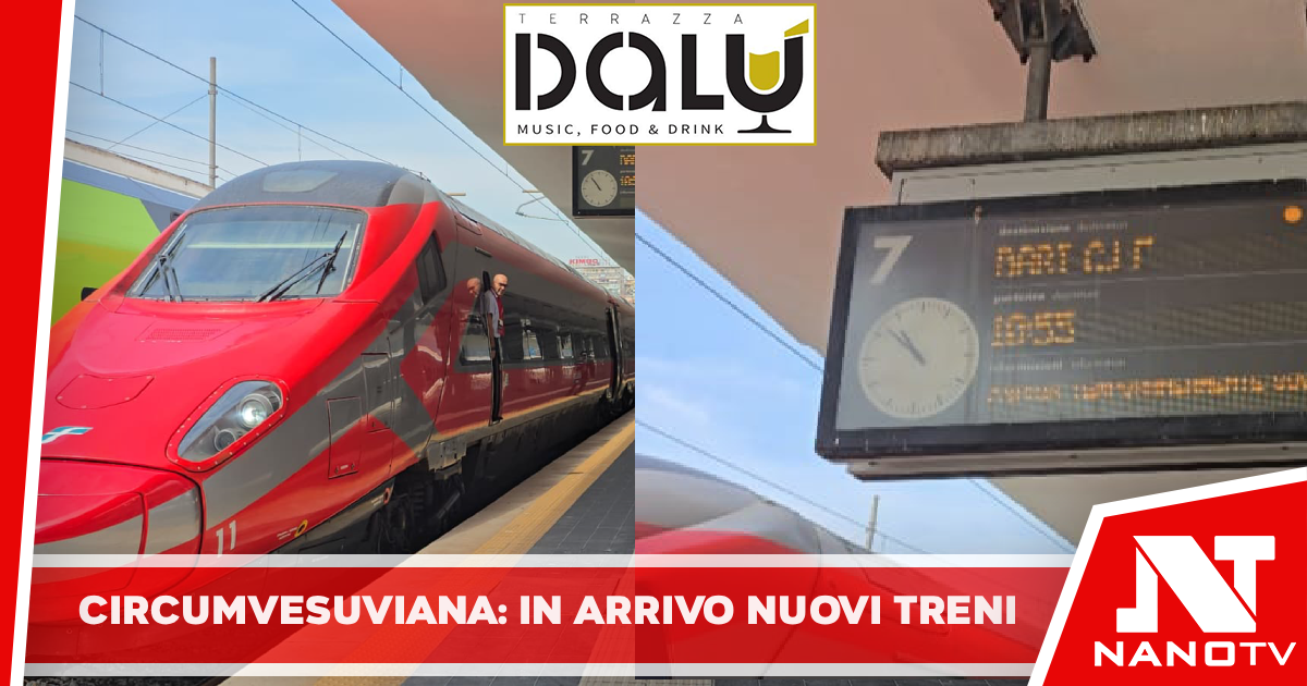 Circumvesuviana: c’è l’autorizzazione, presto in circolazione primo nuovo treno