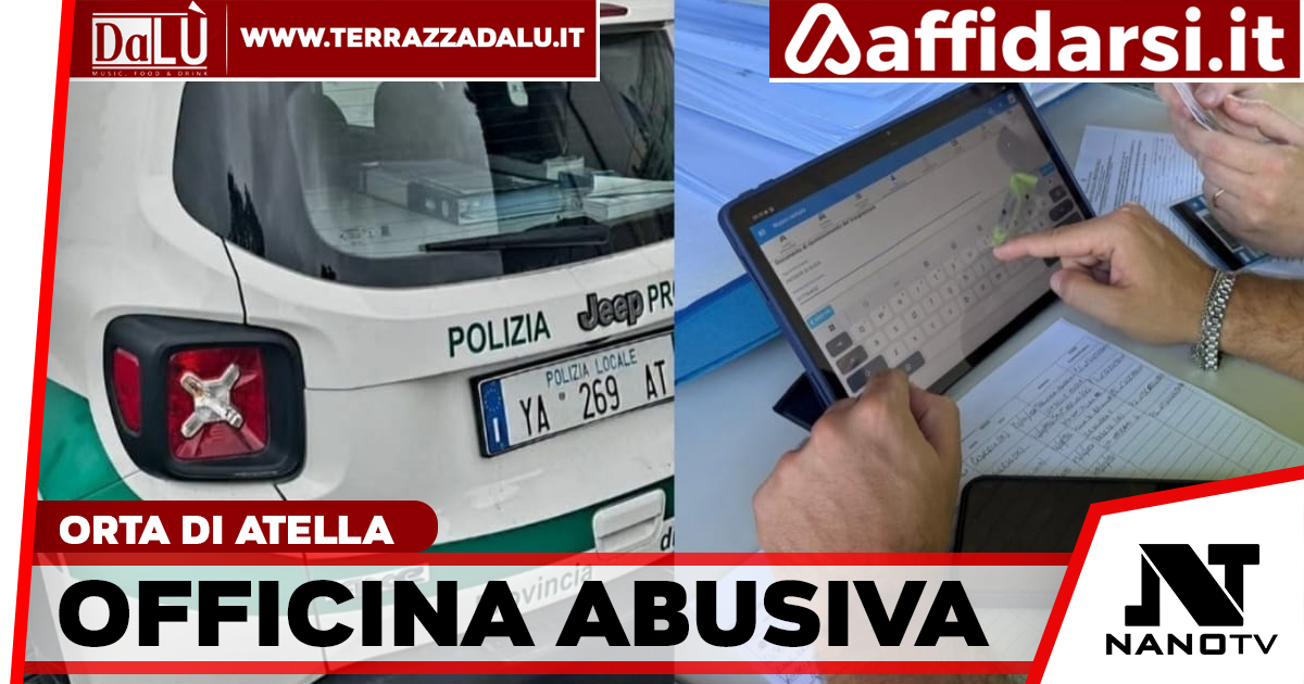 Blitz a Orta di Atella: scoperta officina fantasma, denuncia e sequestro per violazioni ambientali
