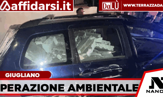 Blitz nella notte a Giugliano: sorpresi con veicoli carichi di rifiuti, tre denunciati