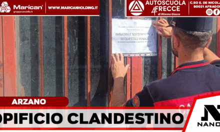 Arzano, sigilli a un opificio clandestino per la lavorazione dei pellami: fumi tossici e macchinari in funzione