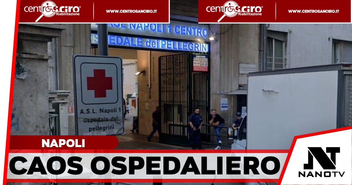 Follia al Pellegrini: pretese cure immediate, blocca il Pronto Soccorso e aggredisce i poliziotti. Arrestato 38enne
