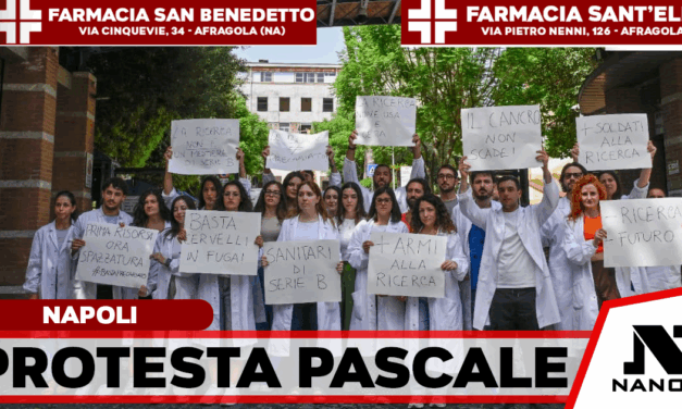 Napoli, sit-in davanti al Pascale: la FP CGIL chiede la stabilizzazione dei ricercatori precari