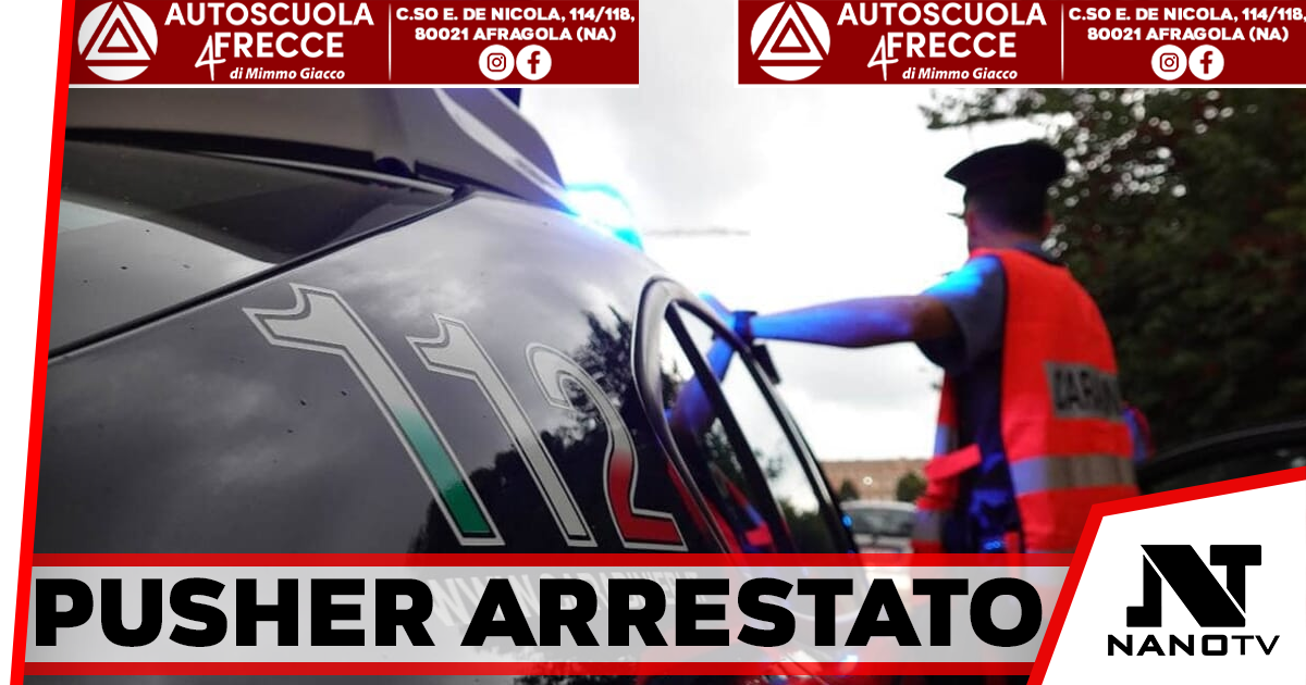 San Prisco, sorpreso a spacciare hashish: arrestato 62enne