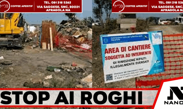 Giugliano, al via la rimozione dei rifiuti nel campo rom di via Carrafiello: “Primo passo contro i roghi tossici”