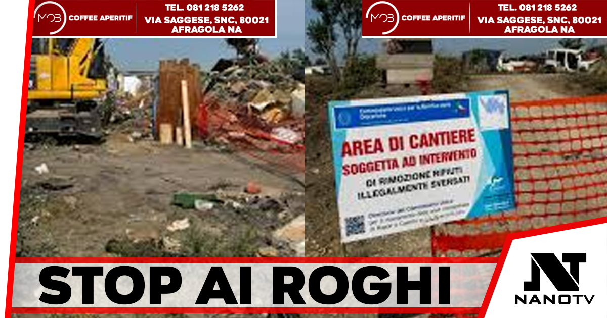 Giugliano, al via la rimozione dei rifiuti nel campo rom di via Carrafiello: “Primo passo contro i roghi tossici”