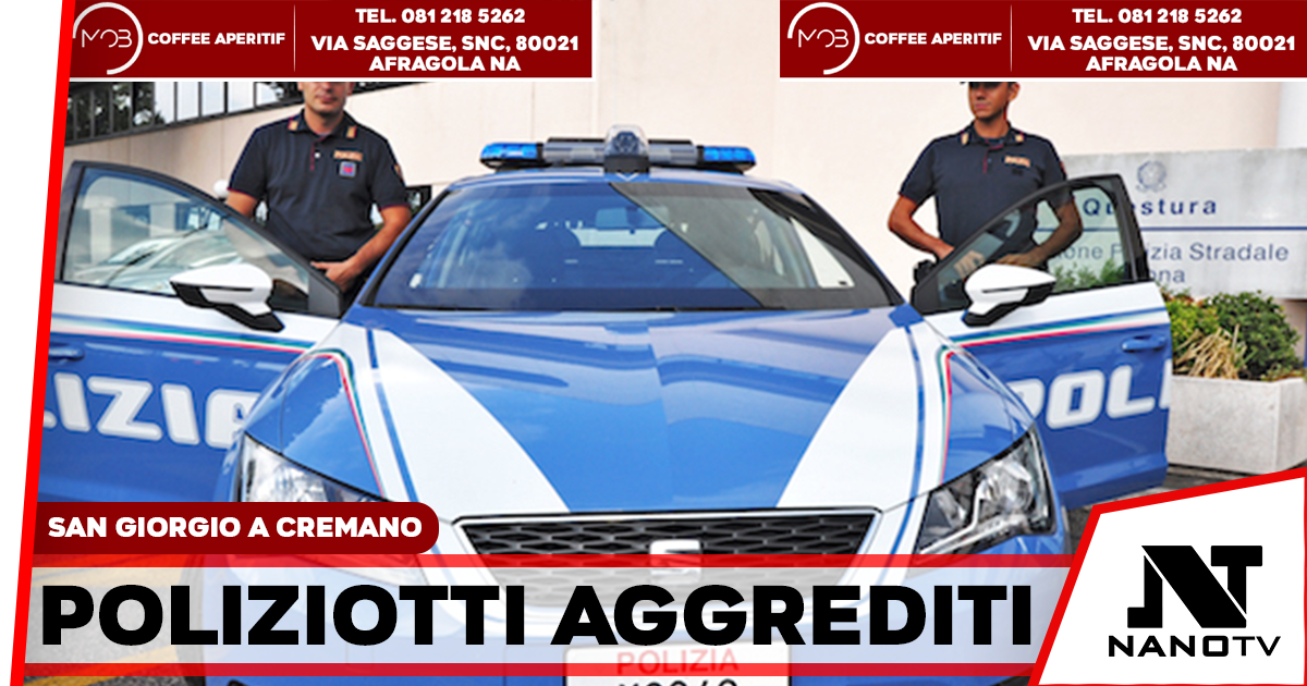 San Giorgio a Cremano, soggetto molesto in strada aggredisce i poliziotti: arrestato 48enne