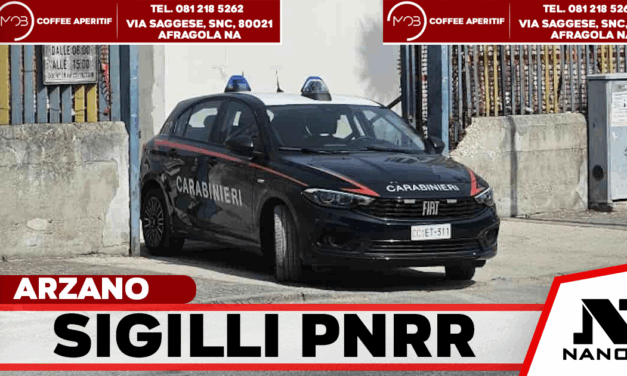 Arzano, sequestrata la nuova Casa Comunale: sigilli al cantiere da 7,5 milioni di euro