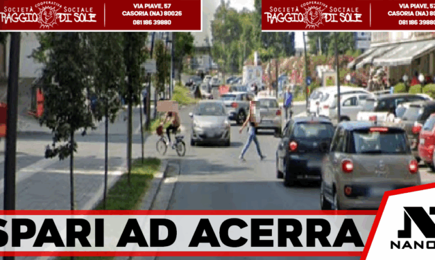 Acerra, agguato in pieno centro: spari contro un uomo, si salva fuggendo
