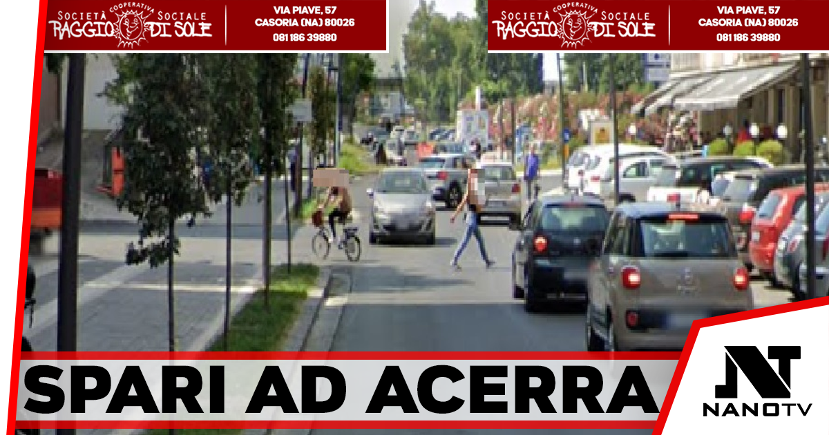 Acerra, agguato in pieno centro: spari contro un uomo, si salva fuggendo