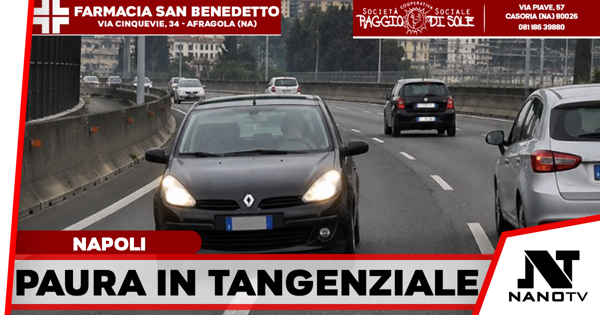 Panico sulla Tangenziale di Napoli: guida contromano per 5 km e travolge un motociclista