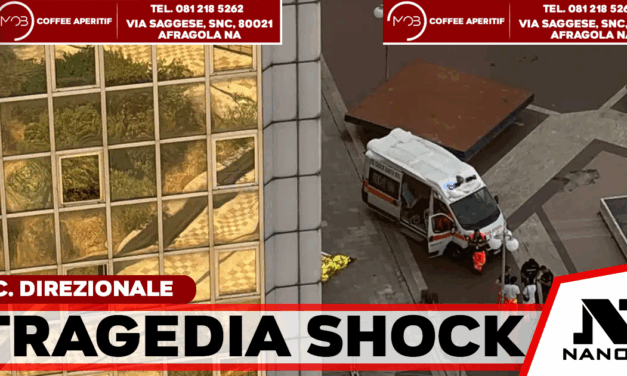 Napoli, tragedia al Centro Direzionale: uomo precipita dalla Torre G1 e muore