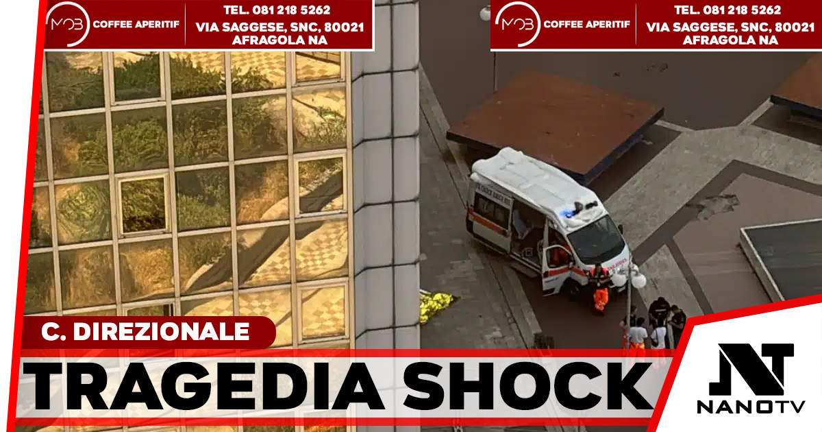 Napoli, tragedia al Centro Direzionale: uomo precipita dalla Torre G1 e muore