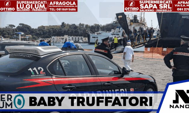 *ISCHIA: baby truffatori in trasferta sull’isola. Sullo smartphone le case da colpire e in tasca il rimborso per le spese di viaggio. Due minori denunciati dai Carabinieri*