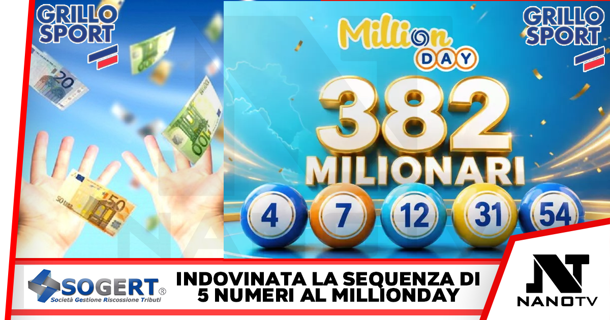 La fortuna bacia Cava de’ Tirreni, vinto premio da 1 milione di euro